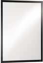 DURABLE Magnetrahmen DURAFRAME POSTER DIN A2 schwarz – doppelseitig, selbstklebend, UV-beständig