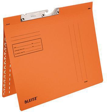 LEITZ Pendelhefter 20140015 DIN A4 250 g/m² kaufmännische Heftung gelb 50 Stück