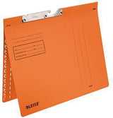 LEITZ Pendelhefter 20140015 DIN A4 250 g/m² kaufmännische Heftung gelb 50 Stück