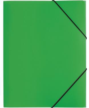 PAGNA Gummizugmappe 21613-03 DIN A4 PP 3Klappen rot