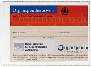 DURABLE Ausweishülle DIN A7 74x105mm Polypropylen transparent dokumentenecht
