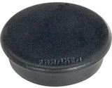FRANKEN Magnet HM20 09 rund 24 mm weiß 10 St./Pack. – Haftmagnete für Präsentationstafeln