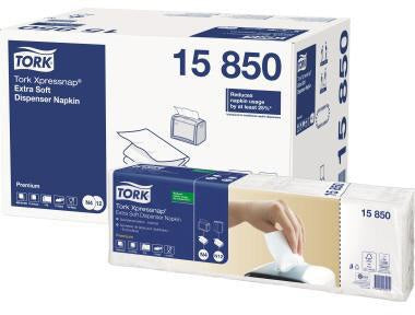 Tork Xpressnap Extra Soft Servietten 2-lagig weiß 8x1.000 Stück für N4-Spender