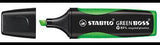 STABILO Textmarker GREEN BOSS 6070/33 – 2-5 mm grün, nachfüllbar, 83% recycelt