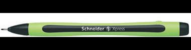 Schneider Fineliner Xpress 190001 S 0,8 mm schwarz – dokumentenecht, wasserfest, Made in Germany