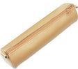 ALASSIO Stifterolle 6 x 21 cm Leder natur – Schreibgeräteetui mit Reißverschluss