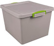 Really Useful Box Aufbewahrungsbox 33,5 l nestbar taubengrau aus 100 % recyceltem Polypropylen