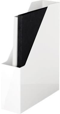 HAN Stehsammler i-Line 16501-12 DIN A4/C4 PS weiß – Hochglänzender Schreibtisch-Organizer