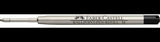Faber-Castell Großraummine 148740 M schwarz – Dokumentenecht, 0,4 mm, ISO 12757-2