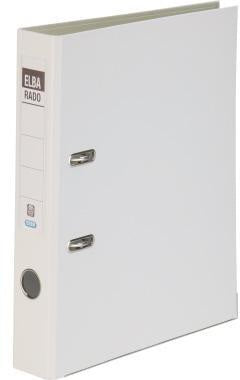 ELBA Ordner rado plast DIN A4 50 mm grau – PVC-Ordner mit Hebelmechanik