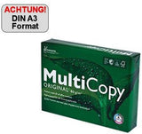 Multicopy Kopierpapier DIN A3 80 g/m² weiß 500 Blatt – The Reliable Paper