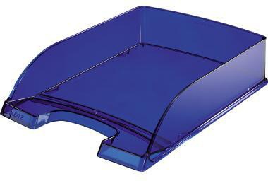 Leitz Briefablage Transparent Plus DIN A4 – Glasklare PS-Ablage, stapelbar