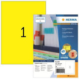 HERMA Universaletikett SPECIAL 4401 A4 gelb 210x297 mm 100 Blatt
