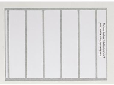LEITZ Beschriftungsetikett Orgacolor® Plus – 500 Etiketten, weiß, für Laserdrucker