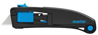 MARTOR Sicherheitsmesser SECUPRO MAXISAFE – Automatischer Klingenrückzug, 19 mm Trapezklinge