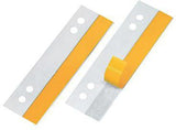 VELOFLEX HEFTFIX Heftstreifen 3 x 10,5 cm glasklar Hartfolie 100 Stück