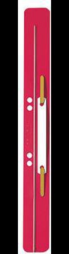 Leitz Heftstreifen lang 37110025 35x310mm PP rot 25 St./Pack.