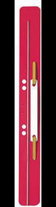 Leitz Heftstreifen lang 37110025 35x310mm PP rot 25 St./Pack.