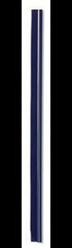 DURABLE Klemmschiene 290101 DIN A4 für 60 Blatt, schwarz, 100 Stück pro Packung