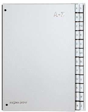 PAGNA Pultordner 24249-01 DIN A4 A-Z 24 Fächer Polypropylen rot – Made in Germany