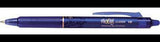 PILOT FriXion Clicker Tintenroller 1.0 – Radierbarer Tintenroller mit Druckmechanik, Blau