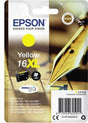 Epson Tintenpatrone C13T16344012 16XL gelb 6,5 ml für ca. 450 Seiten