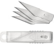 WESTCOTT Ersatzklinge Skalpell 10 x 45 mm Edelstahl 10 Stück für Skalpell E-84010