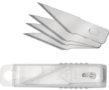 WESTCOTT Ersatzklinge Skalpell 10 x 45 mm Edelstahl 10 Stück für Skalpell E-84010