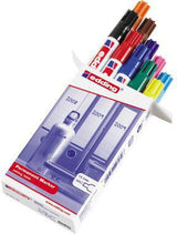 edding Permanentmarker 3000 – 10er Set, farbig sortiert, 1,5–3 mm Rundspitze, Made in Germany
