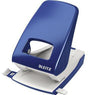 LEITZ Registraturlocher NeXXt 51380035 – Metall, 40 Blatt, 8 cm Lochung, blau