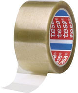 tesa tesapack 4089 Packband 50 mm x 66 m – Transparentes Klebeband für leichte bis mittelschwere Versandschachteln