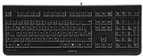 CHERRY Tastatur KC 1000 – Flüsteranschlag, USB, weiß/grau, QWERTZ, 105 Tasten