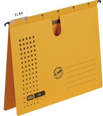 ELBA Hängehefter chic ULTIMATE DIN A4 Karton anthrazit 240 g/m²
