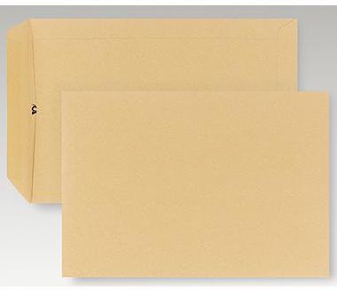 POSTHORN Versandtasche DIN B5 176x250 mm mit Fenster, 90 g/m², braun