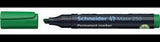 Schneider Permanentmarker Maxx 250 – Keilspitze 2–7 mm, schwarz, nachfüllbar