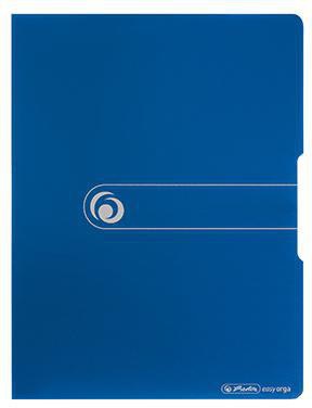 Herlitz Klemmbrettmappe Express-Clip easy orga to go DIN A4 Polyfoam blau