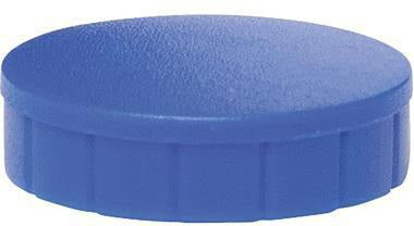 MAUL Magnet MAULsolid 6162413, 24 mm, gelb, 10 Stück pro Packung, Tragfähigkeit 0,6 kg