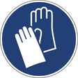 NEUTRALWARE Hinweisschild Handschutz benutzen ISO 7010 M009 rund 200 mm Hart-PVC