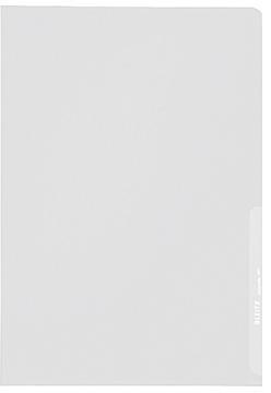 Leitz Sichthülle DIN A4 0,17 mm PP farblos genarbt 100 Stück dokumentenecht