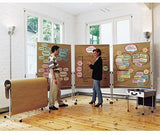 Legamaster Moderationspapier 116 x 140 cm, 80 g/m², braun, 100 Blatt – Kraftpapier für Präsentationen
