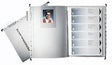 LEITZ Personalmappe DIN A4 250g/m² grau mit Hängeschiene und 5 Fächern