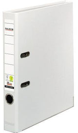 FALKEN Ordner S50 Color Vegan DIN A4 50 mm PP grau – Hebelmechanik, FSC, vegan