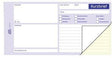 Avery Zweckform Kurzbrief 1741, 1/3 DIN A4, selbstdurchschreibend, 2x40 Blatt