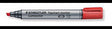 STAEDTLER Flipchartmarker Lumocolor 356 B-2 – Rot, Keilspitze 2-5 mm, nachfüllbar, Made in Germany