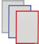 ULTRADEX Infotasche 889305 435x312mm rot 5 St./Pack. – Magnetrahmen für DIN A3, auswechselbares Beschriftungsschild