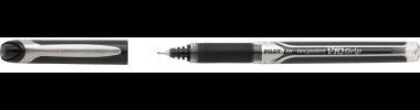 PILOT Tintenroller Hi-Tecpoint Grip V10 – 0,6 mm blaue Tinte, dokumentenecht, mit Gummi-Griffzone