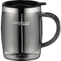 THERMOCAFE BY THERMOS Thermobecher 4059.235.035 0,35l grau – doppelwandig, Twist Lid
