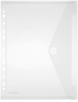 FolderSys Sammelhülle 40106-04 DIN A4 mit Lochrand, 10 St./Pack., transparent