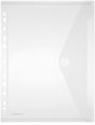 FolderSys Sammelhülle 40106-04 DIN A4 mit Lochrand, 10 St./Pack., transparent