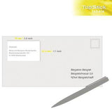 HERMA TopStick Universaletiketten 70 x 42,3 mm weiß 2.100 Stück für Laserdrucker